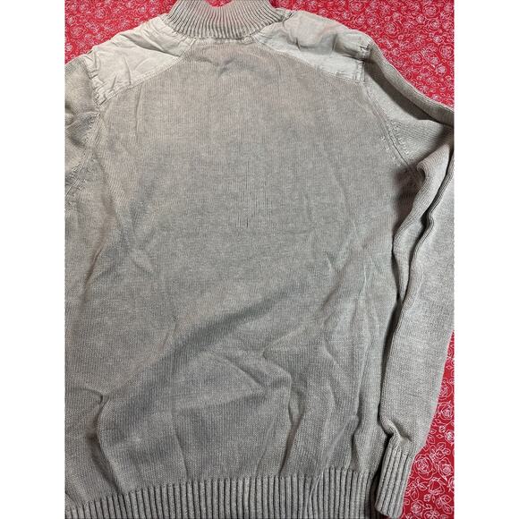 Method Mens Tan Cotton Blend Casual Long Sleeve Pullover Sweater Size M V1 - Picture 6 of 7